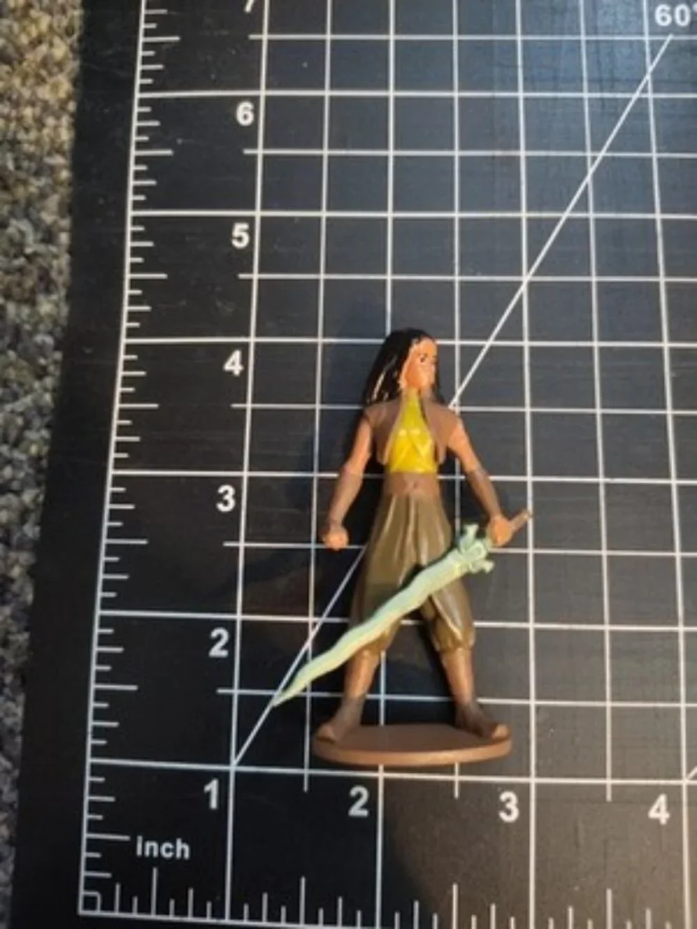 Raya and The Last Dragon Raya Cake Topper PVC Figure 2.75